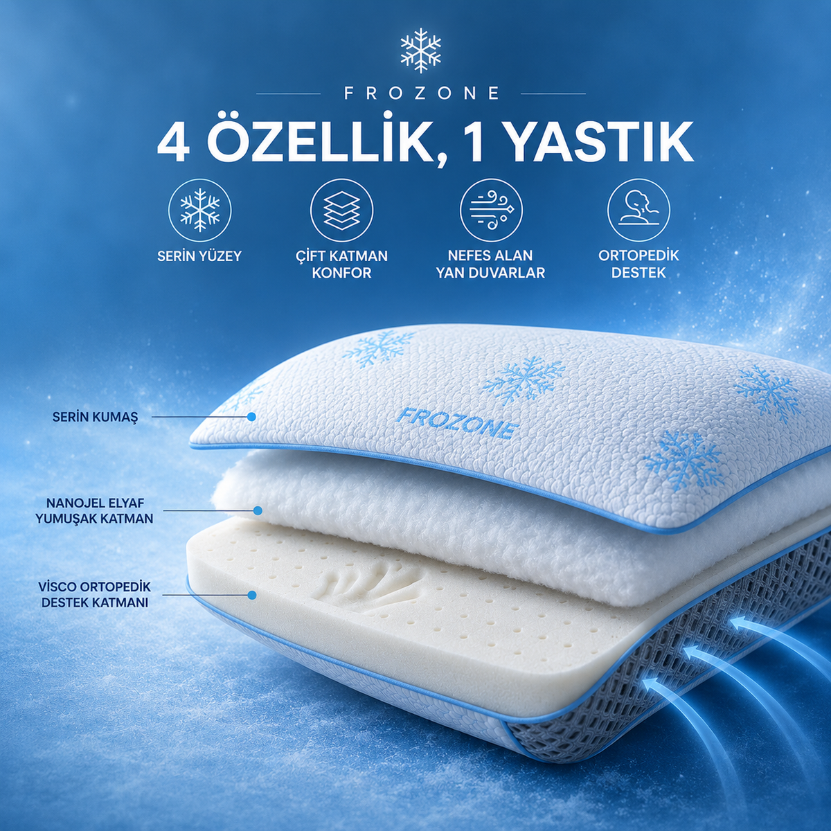 Frozone Sihirli Yastık