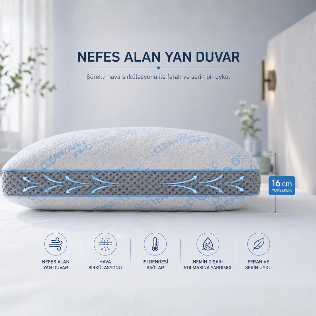 Clean Max Sihirli Yastık