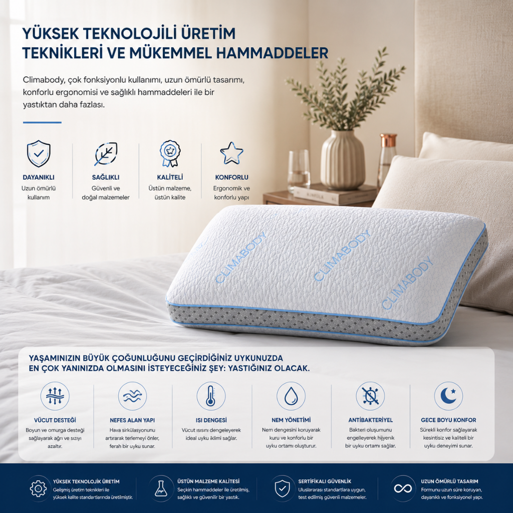 Clima Body Sihirli Yastık