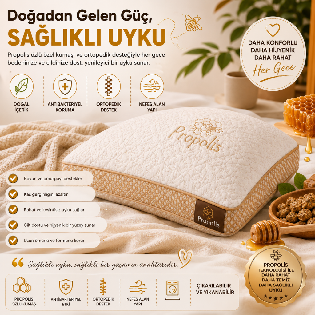 Propolis Sihirli Yastık