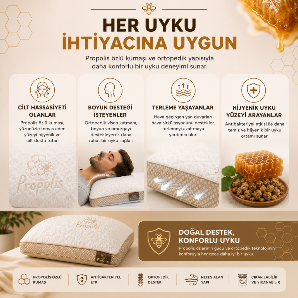 Propolis Sihirli Yastık
