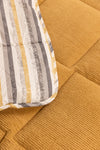 Sherpa Turuncu Çift Kişilik Lastikli Çarşaflı Comforter Uyku Seti